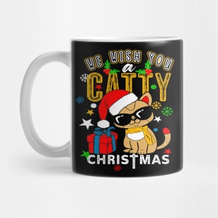 We wish you a catty Christmas Mug